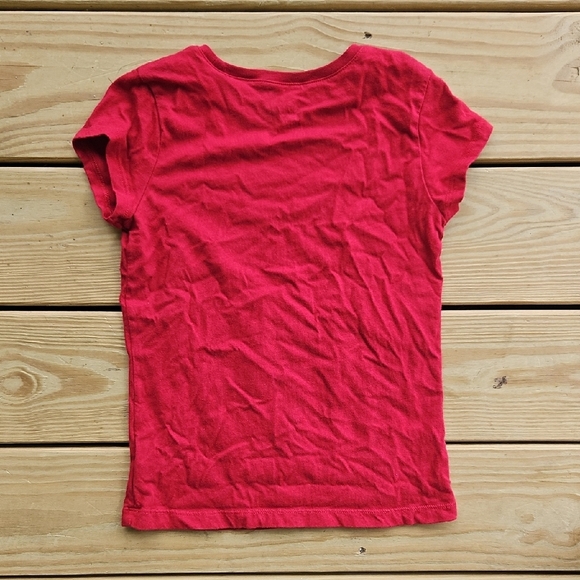 The Children's Place Red Festive Snowman Short Sleeve Tee - Picture 7 of 7